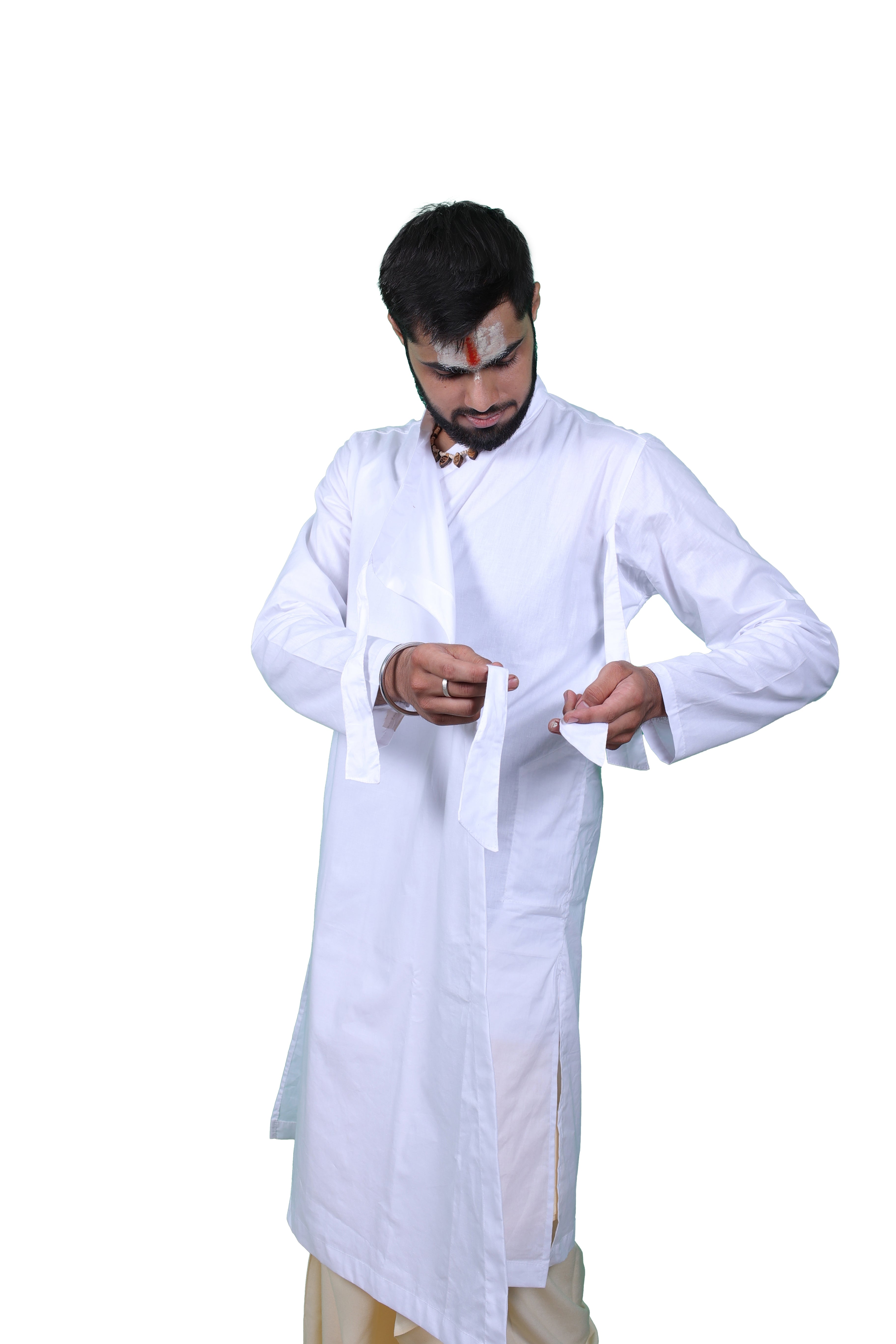 Classic Cotton Bagalbandhi White