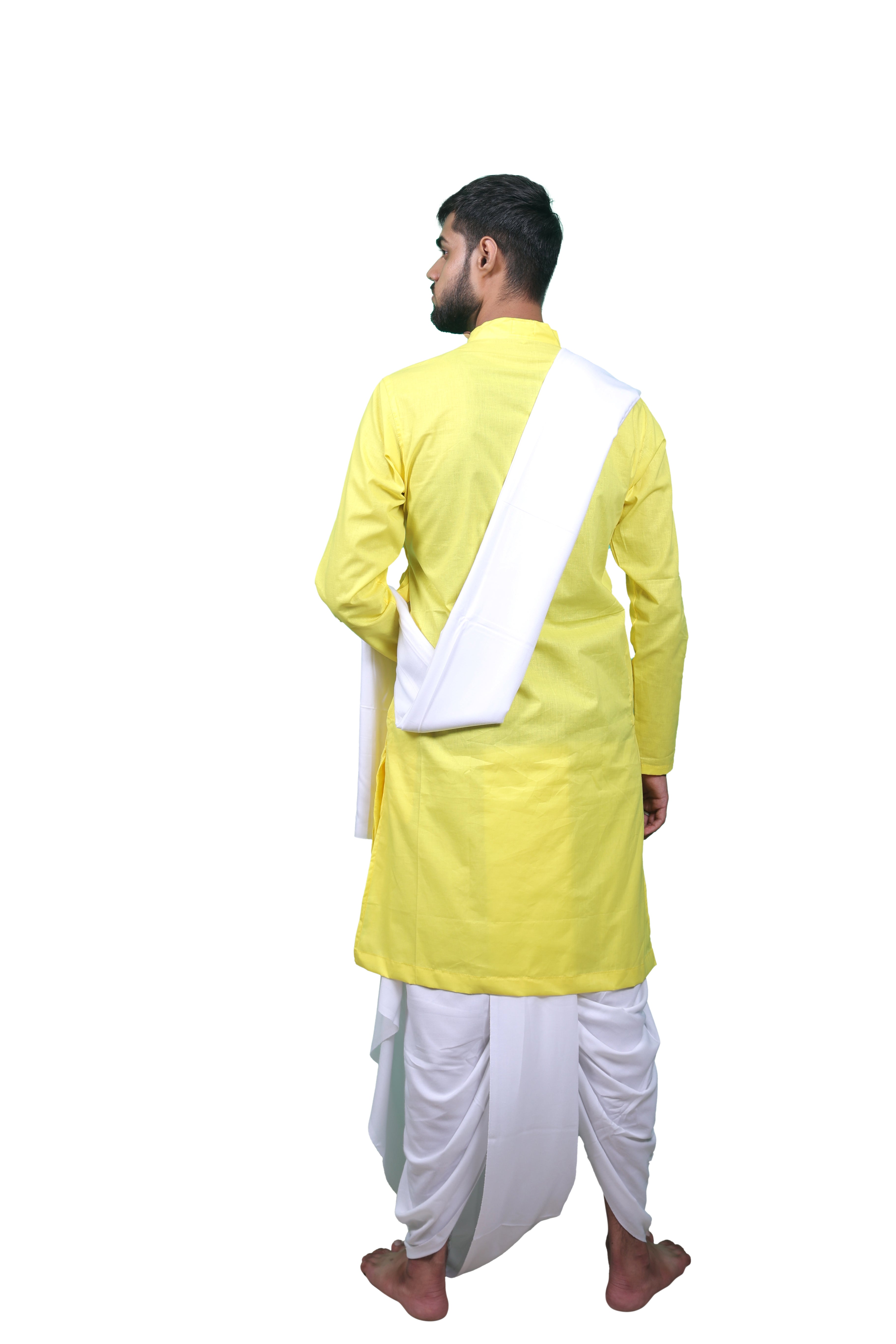 Classic Cotton Bagalbandhi Lemon