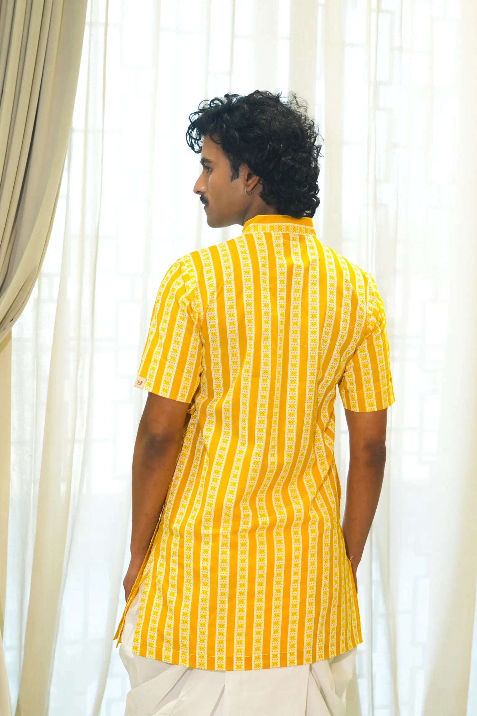 Kutumb Peetambara- Mens Bagalbandi And Dhoti Set