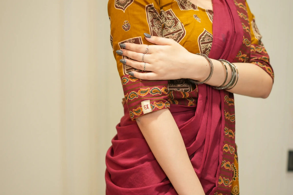 Kutumb Rajsi Raas Frill-Gopi Dress