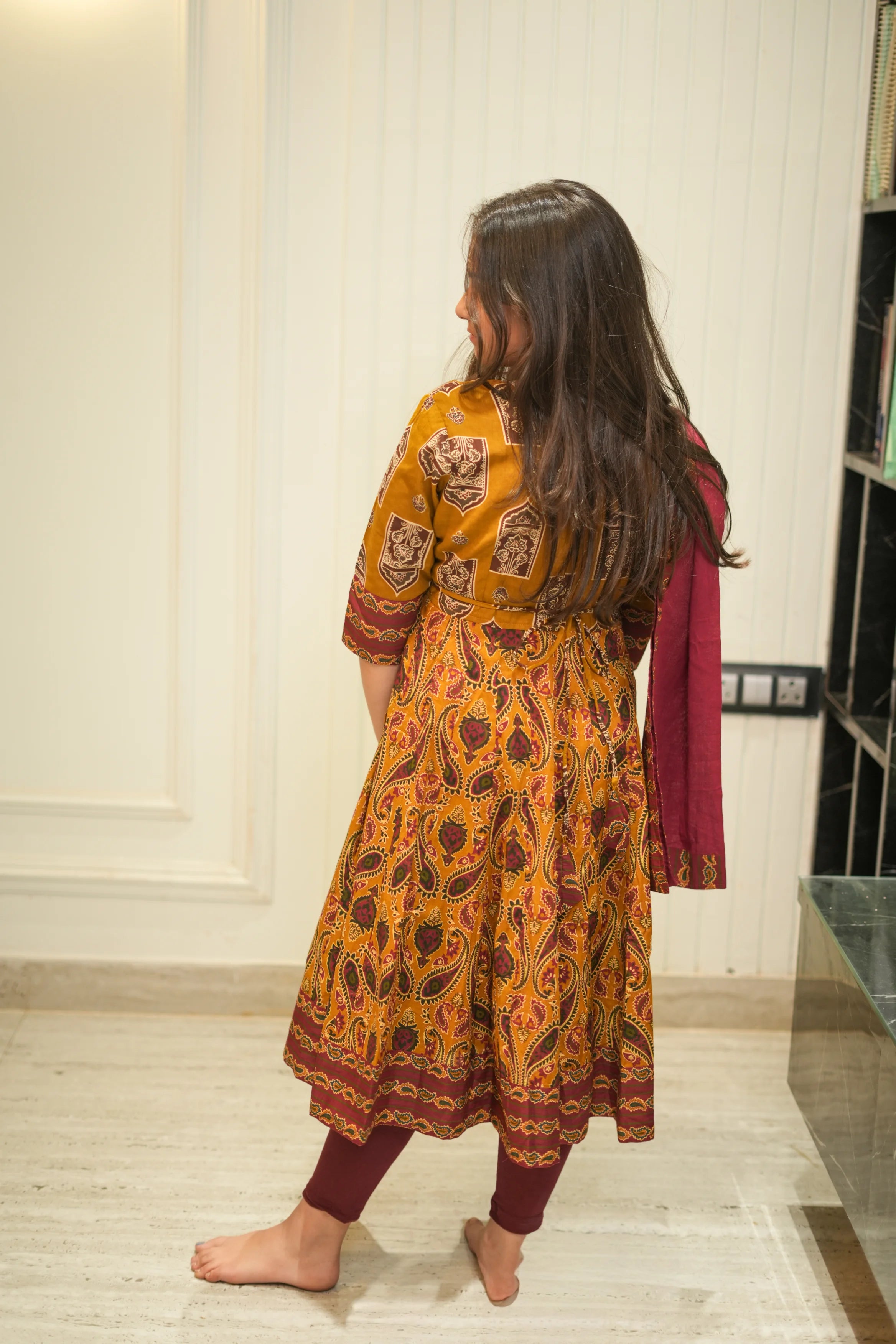 Kutumb Rajsi Raas-  Baccha Anarkali Set