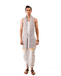 Gajanka Set- Readymade dhoti and dupatta