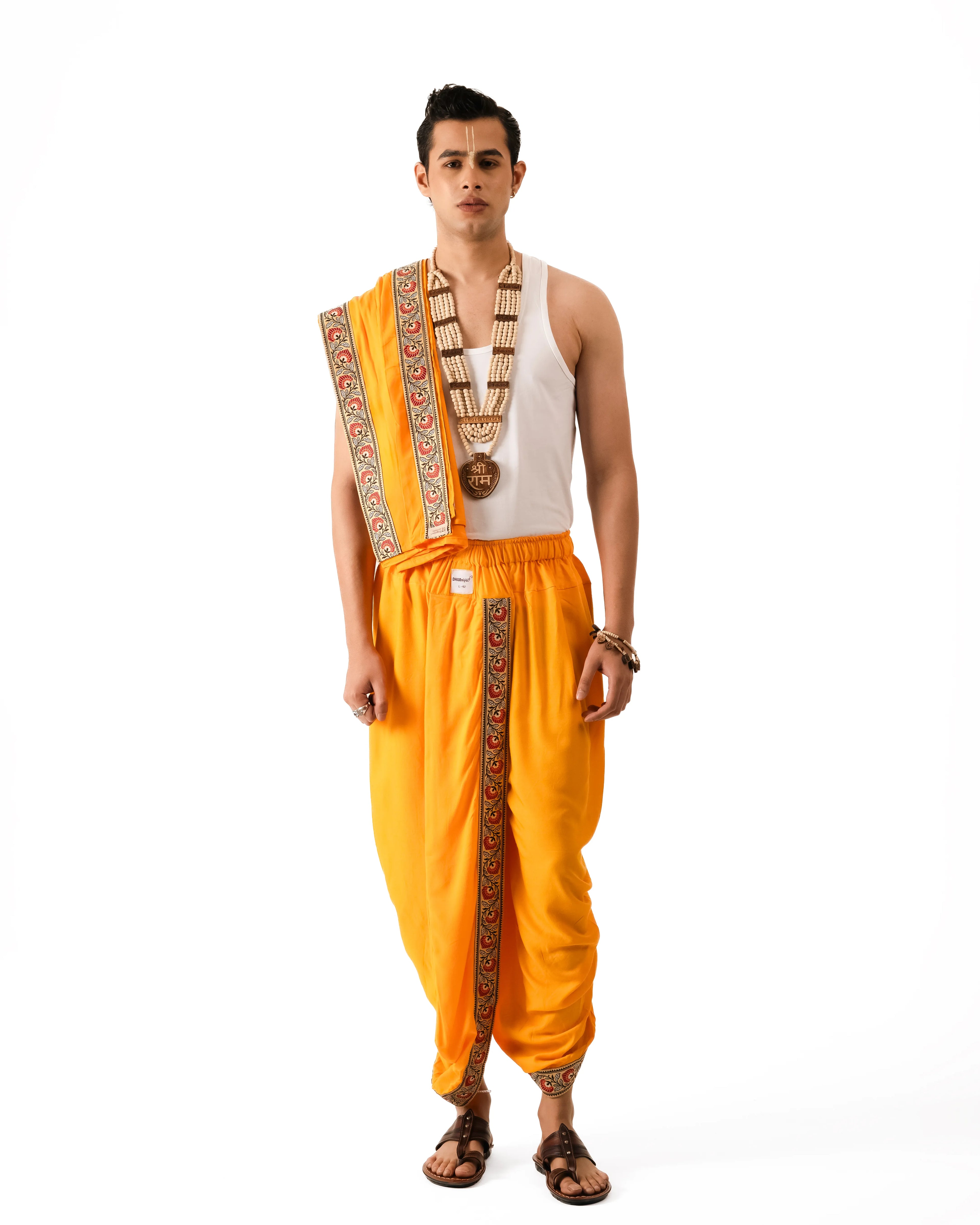 Ambar Readymade Dhoti and Dupatta