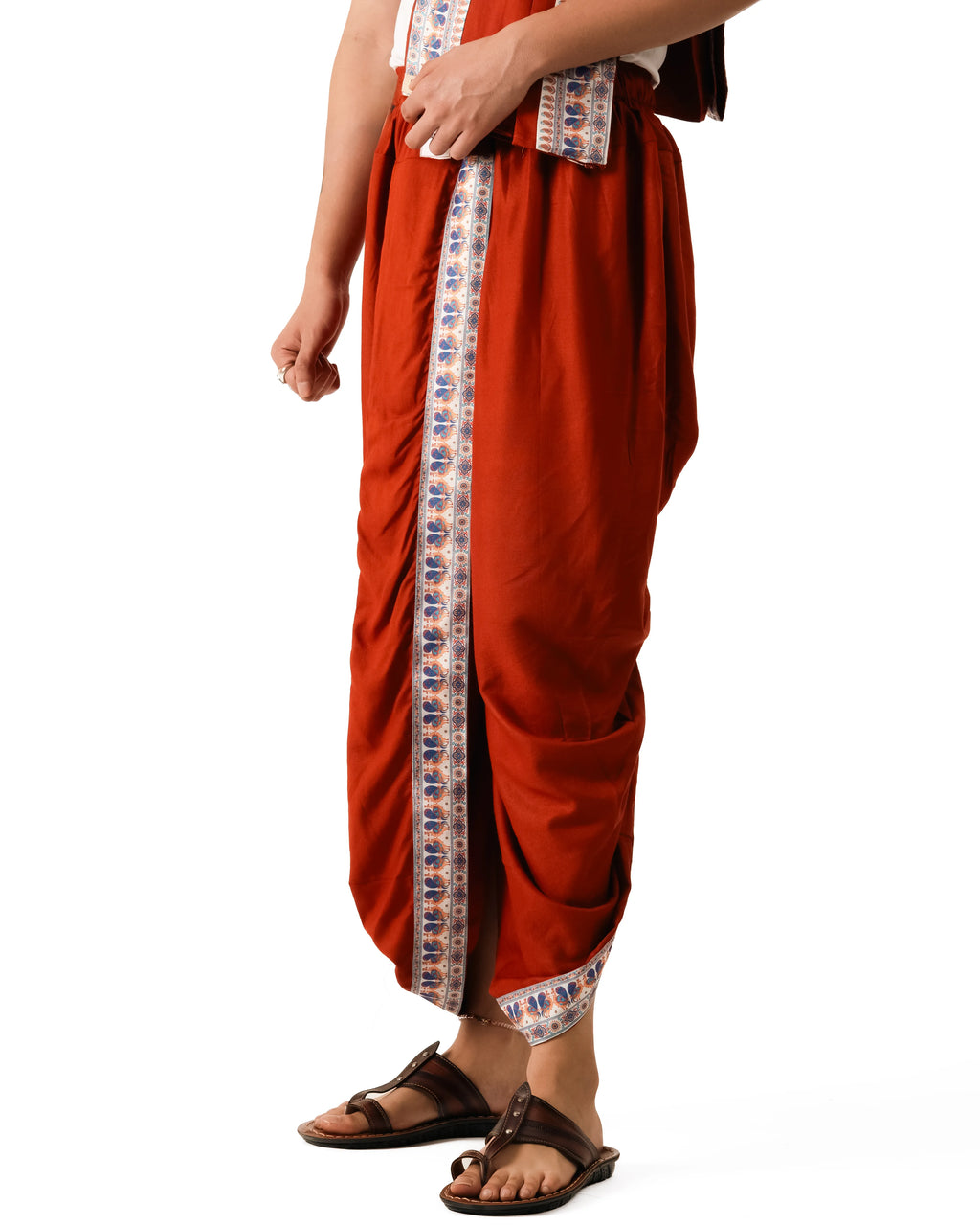 Aarambh Readymade Dhoti and Dupatta