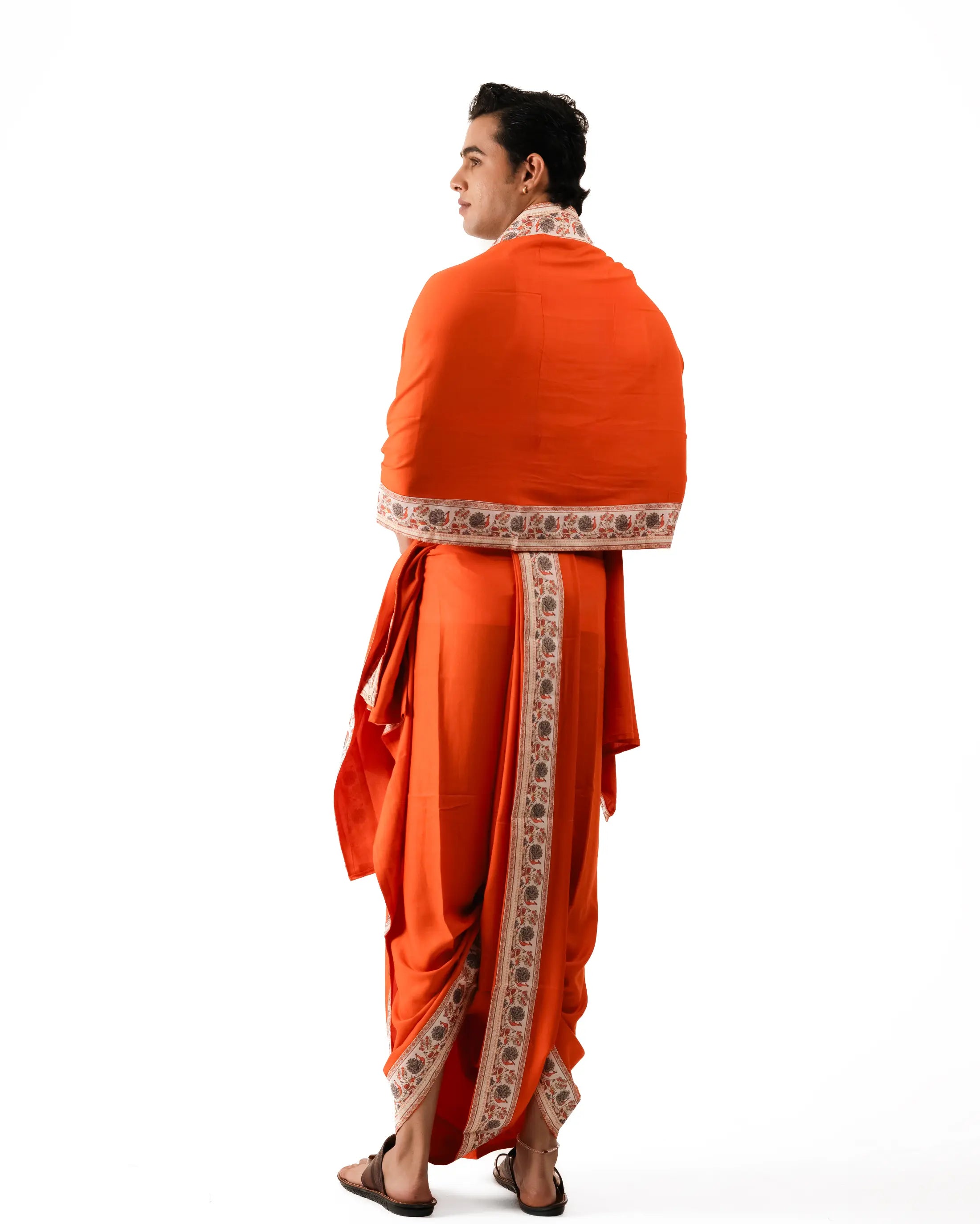 Kanaka Dhoti and Dupatta Set