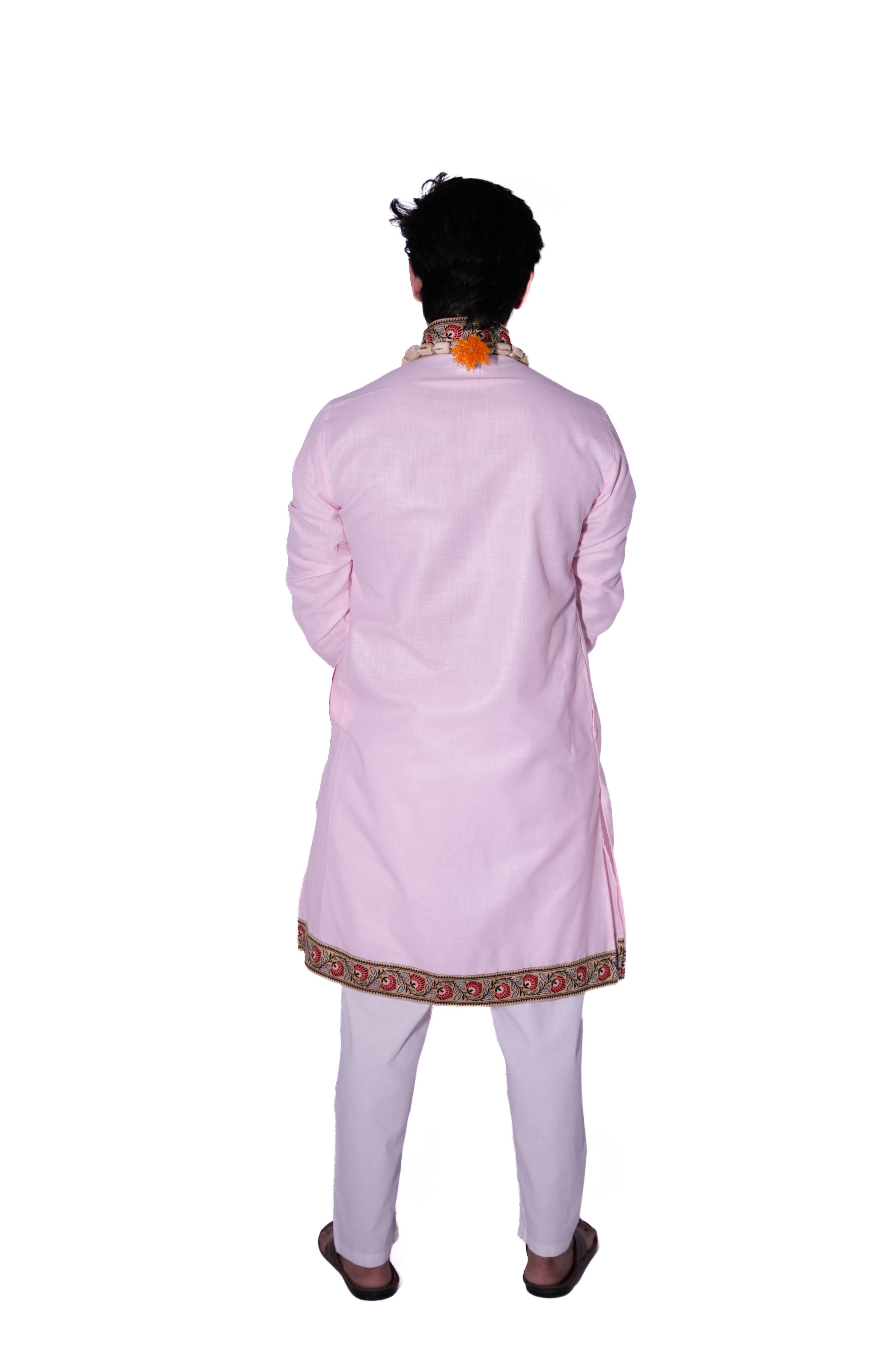 Anurag Border Bagalbandhi - Pink