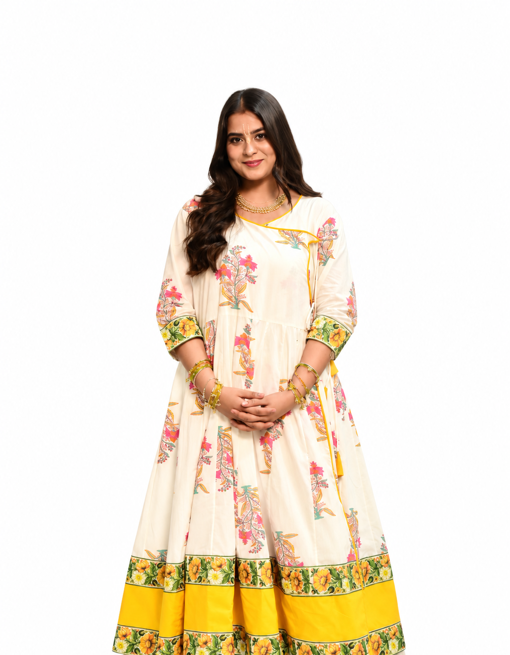 full sleeve anarkali kurti - VRINDA