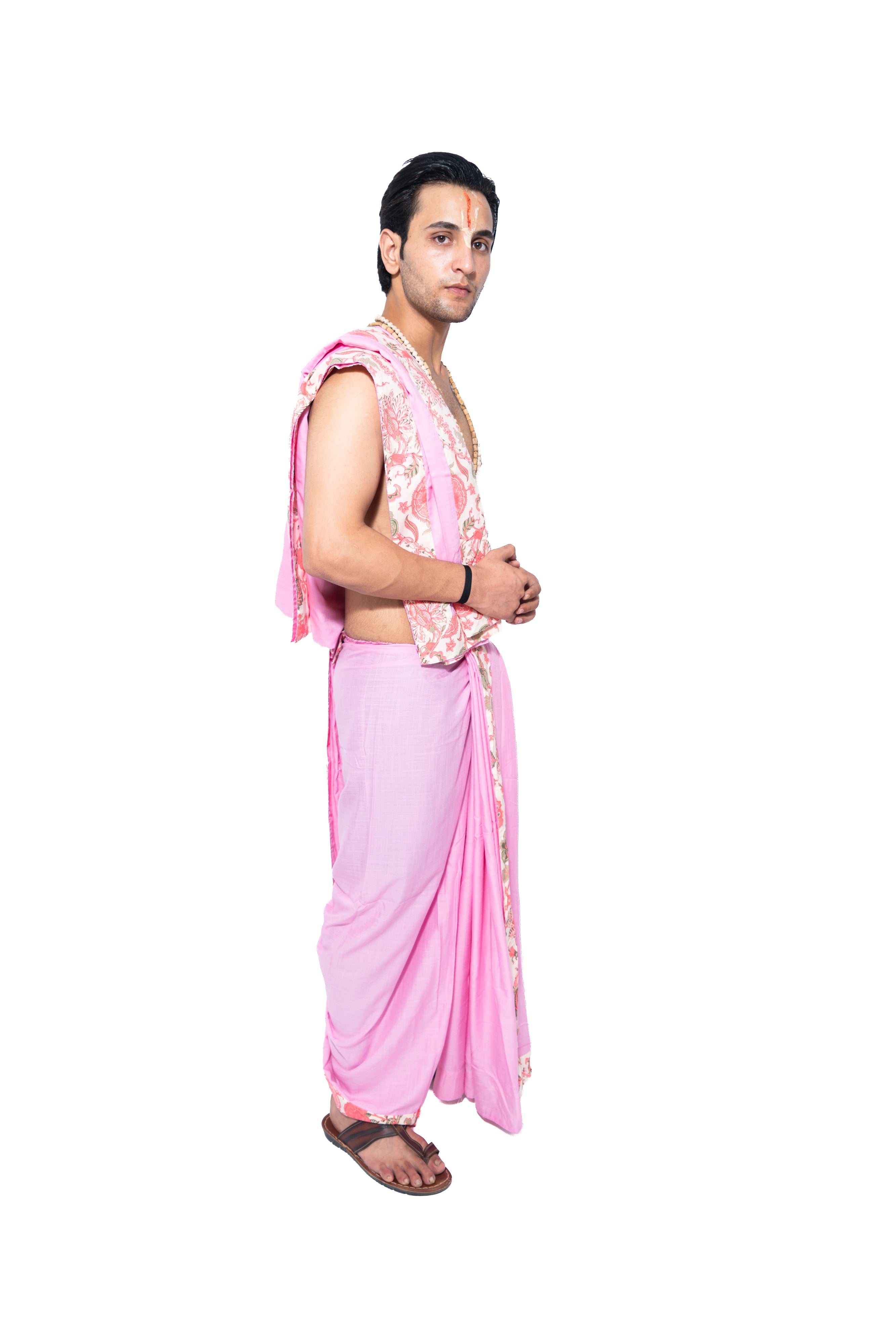 Kishori Dhoti and dupatta set - Pink