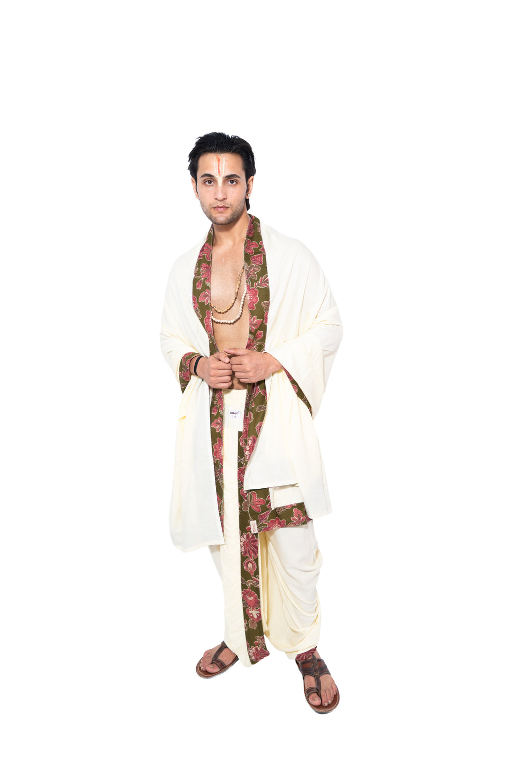 Gul Bagalabandhi And Dhoti Set- Mehandi