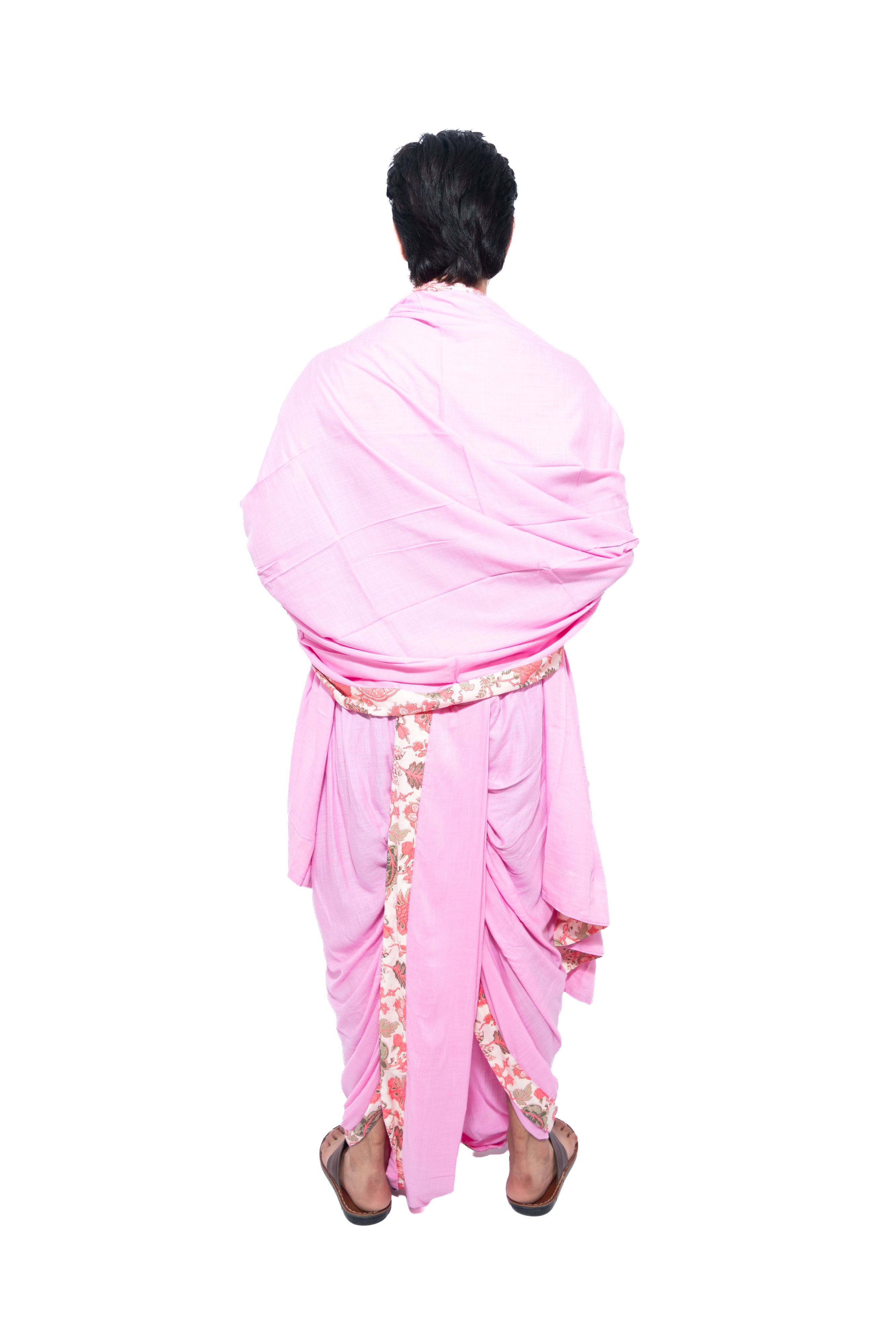 Kishori Dhoti and dupatta set - Pink
