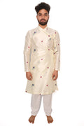 Mor Pankh Silk Bagalbandhi