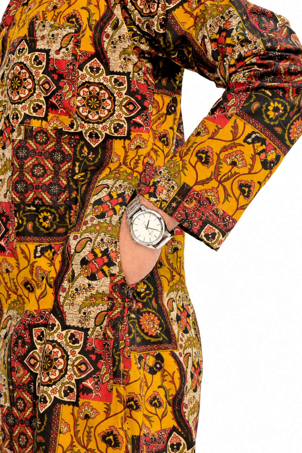 Full Sleeve Long Kurta - Siddhant