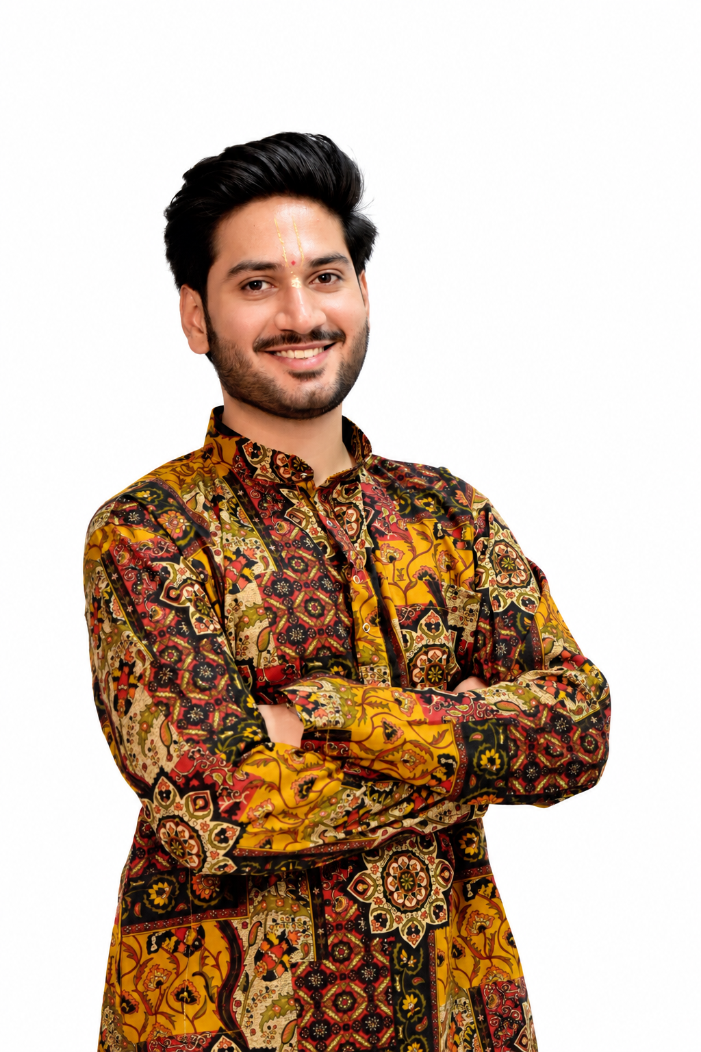 Full Sleeve Long Kurta - Siddhant