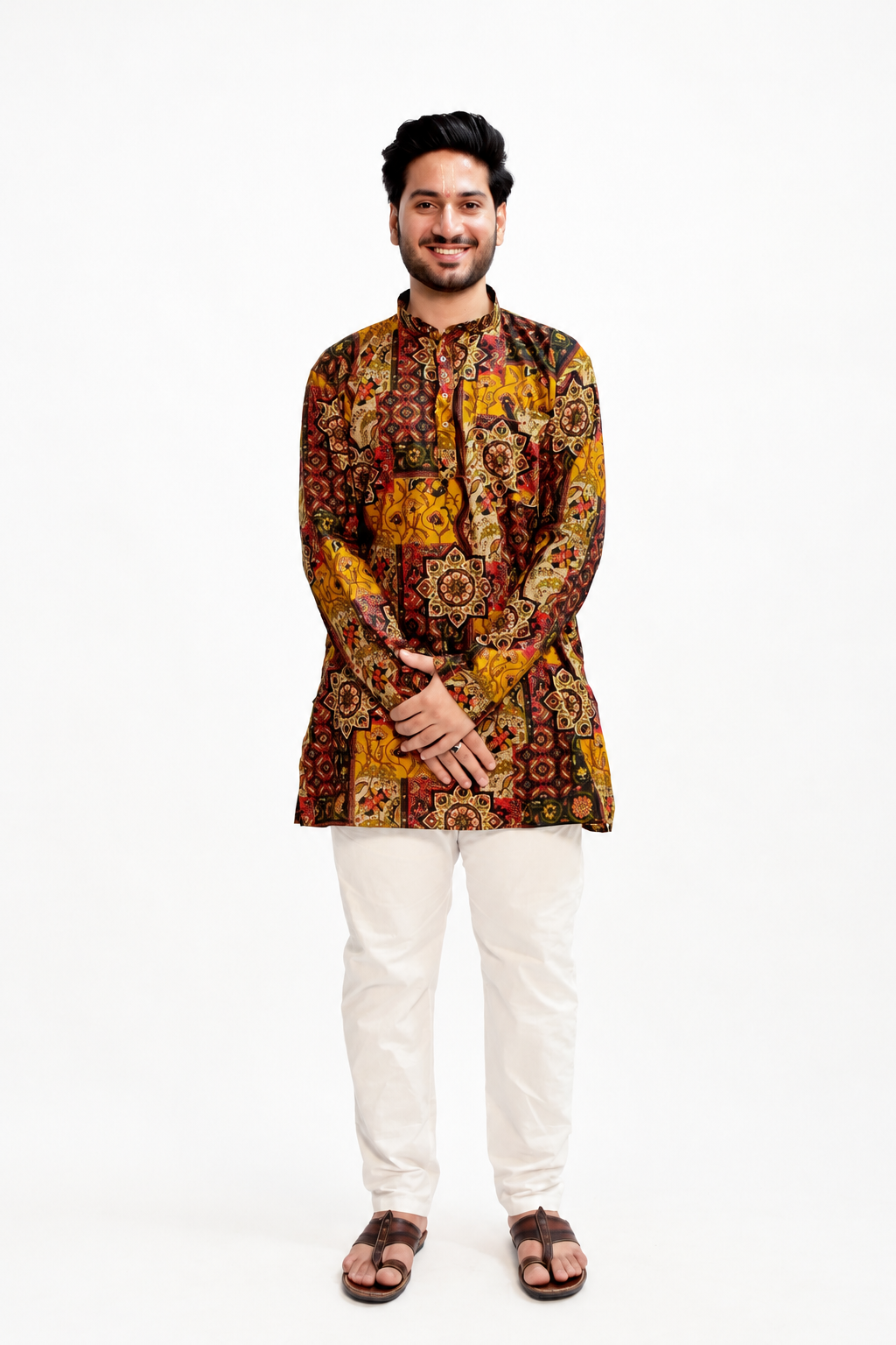 Full Sleeve Long Kurta - Siddhant