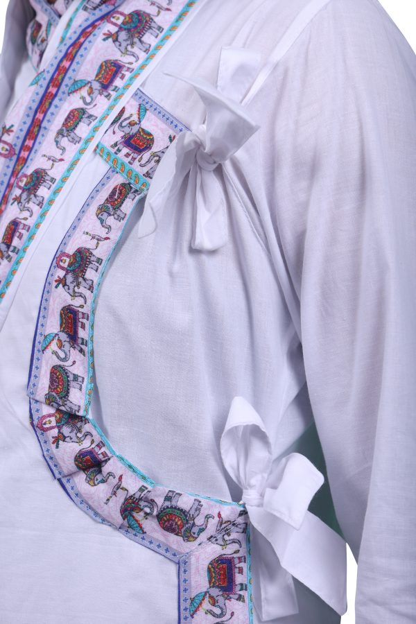 Traditional Bagalbandhi Dhoti Set - Image 2