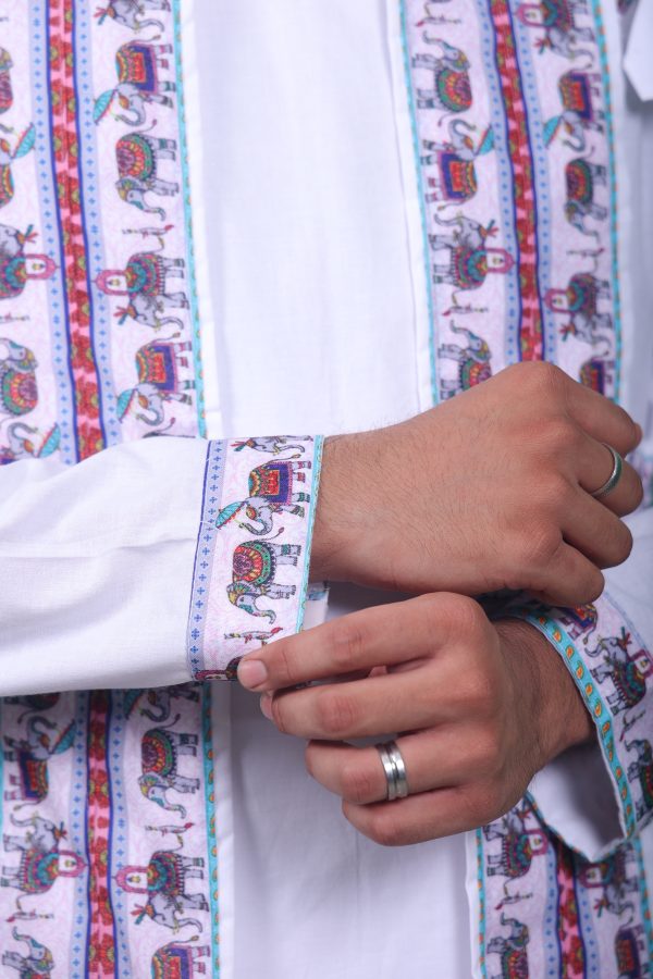 Traditional Bagalbandhi Dhoti Set - Image 4