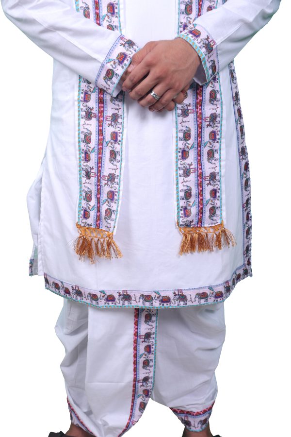 Traditional Bagalbandhi Dhoti Set - Image 3
