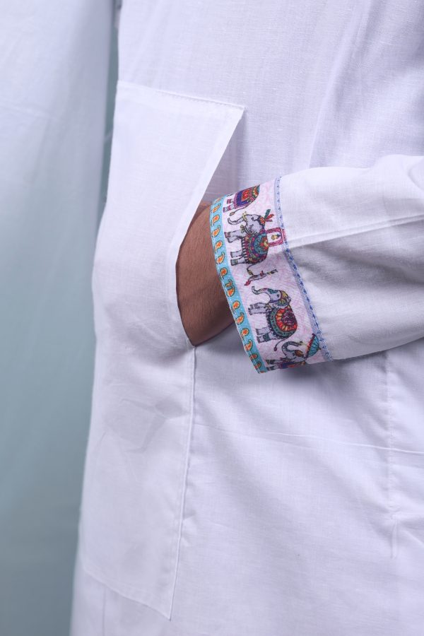 Traditional Bagalbandhi Dhoti Set - Image 7