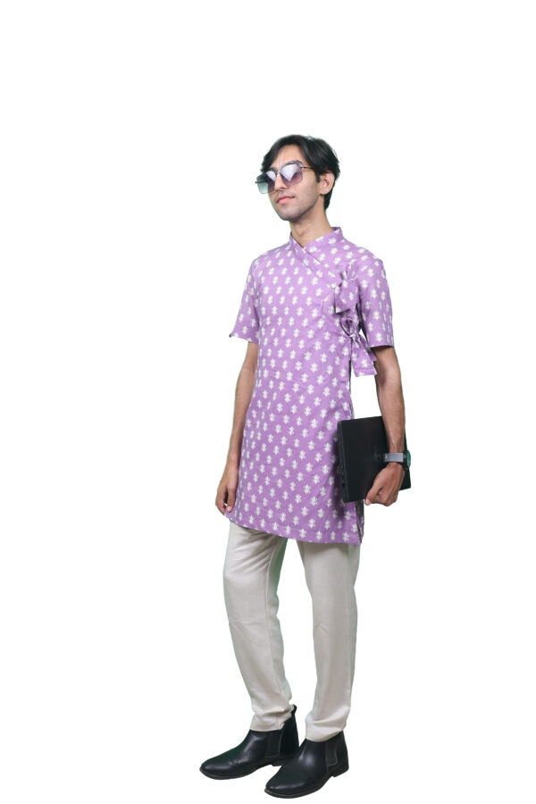 Cotton Printed Short Bagalbandhi – Youth Edition