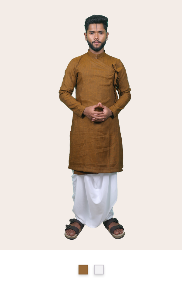 Bamboo Blend Bagalbandhi – Eco-Luxury for Spiritual Leadership