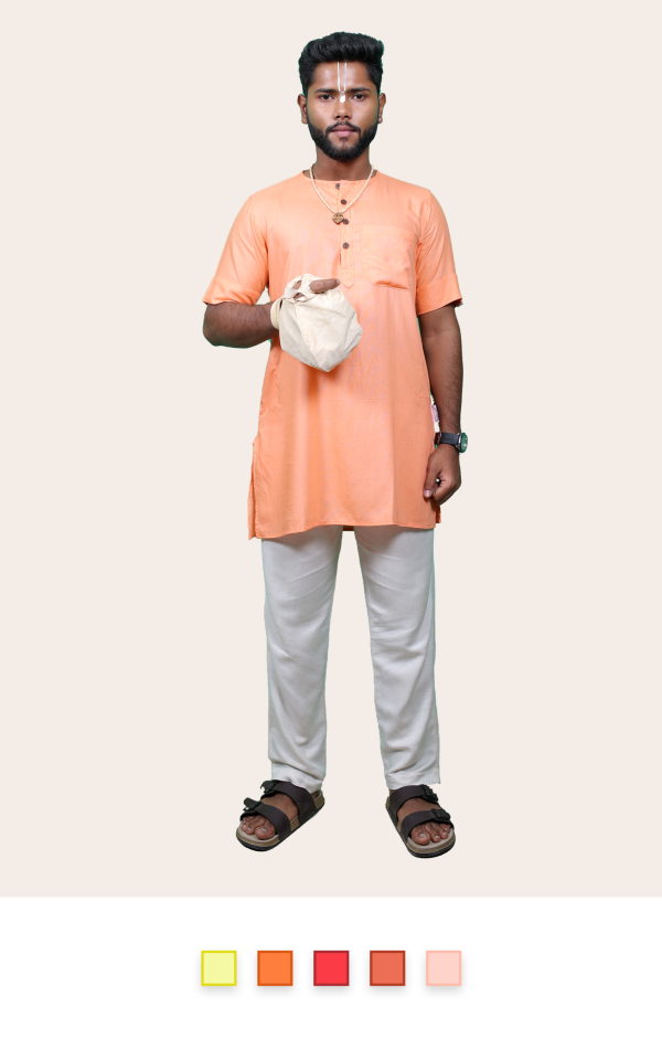 Bhagalpuri Devotee Kurta – Simplicity for Everyday Seva