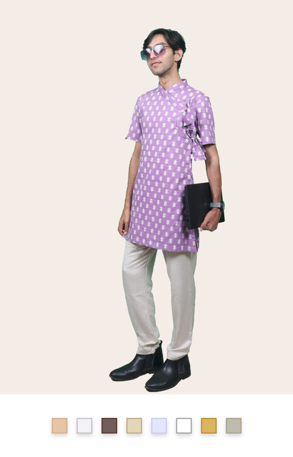 Cotton Printed Short Bagalbandhi – Youth Edition