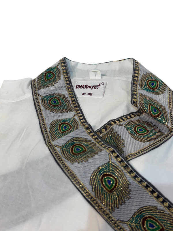 White-Mor Pankh (Bhagalpuri) - Image 2