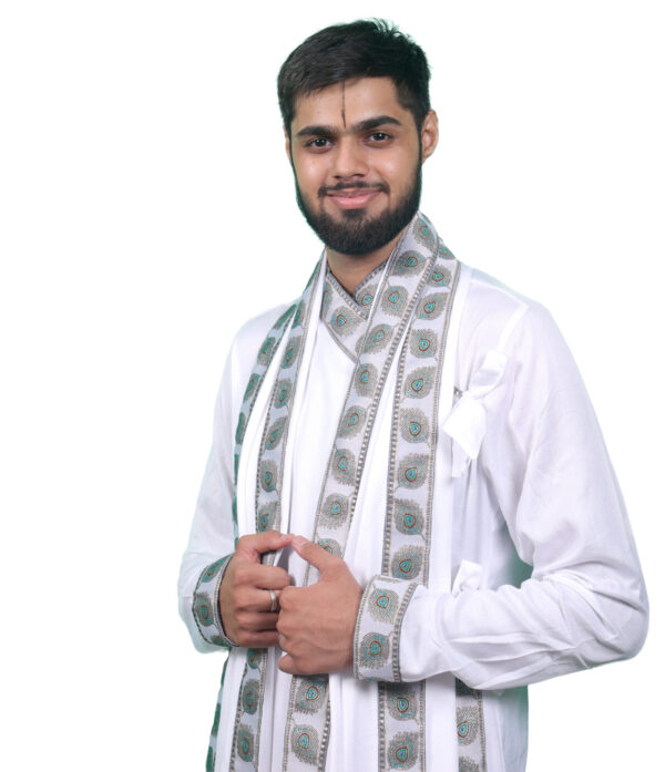 White-Mor Pankh (Bhagalpuri)