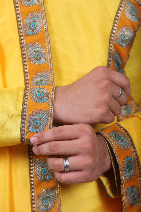 Mango- Mor Pankh (Dupian Silk) - Image 2