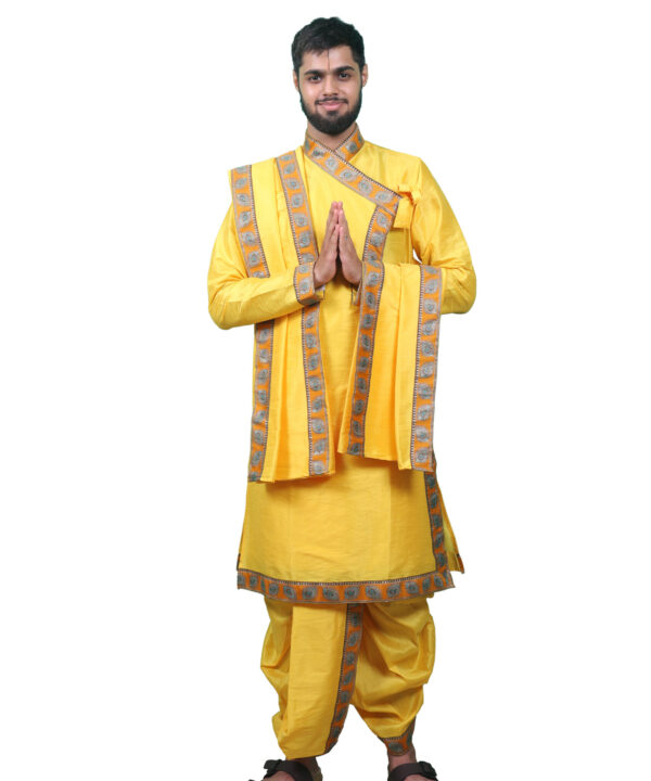 Mango- Mor Pankh (Dupian Silk)