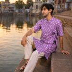 Cotton Printed Short Bagalbandhi – Youth Edition Lavender
