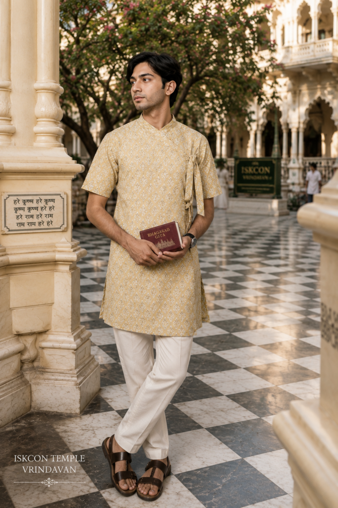 Cotton Printed Short Bagalbandhi – Youth Edition Mehndi