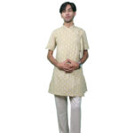 Cotton Printed Short Bagalbandhi – Youth Edition Mehndi