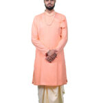 Heritage Bhagalpuri Bagalbandhi Saffron