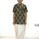 Kutumb Haritva- Men's Kurta And Dhoti Set