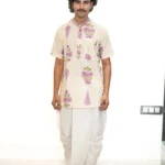 Kutumb Phool Raas-  Mens Kurta and Dhoti Set