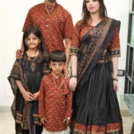 Kutumb Raktambara Family Combo with Kurta