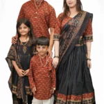 Kutumb Raktambara Family Combo with Kurta
