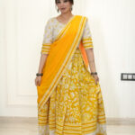 Kutumb Peetambara Leher Gopi Dress