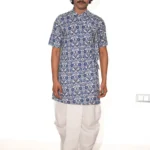 Kutumb Neel Saaj- Mens Bagalbandhi And Dhoti Set