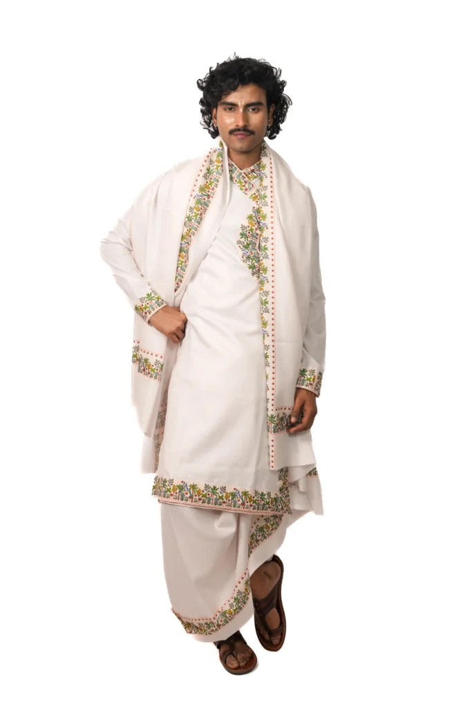 Border Bagalbandhi Set - Vasant