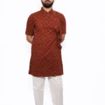 Kutumb Raktambara Mens Bagalbandhi and Payjama Set