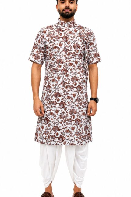 Gulraj Bagalbandhi - Collared Linen Bagalbandhi
